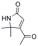 (9ci)-4-乙?；?1,5-二氫-5,5-二甲基-2H-吡咯-2-酮結(jié)構(gòu)式_171019-06-0結(jié)構(gòu)式