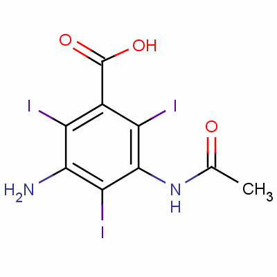 Diatrizoic acid related compound a (50 mg) (5-acetamido-3-amino-2,4,6-triiodobenzoic acid)Structure,1713-07-1Structure Diatrizoic acid related compound a (50 mg) (5-acetamido-3-amino-2,4,6-triiodobenzoic acid) Structure,1713-07-1Structure