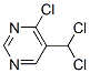 Pyrimidine, 4-chloro-5-(dichloromethyl)- (9ci)Structure,172225-58-0Structure Pyrimidine, 4-chloro-5-(dichloromethyl)- (9ci) Structure,172225-58-0Structure