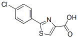 2-(4-Chlorophenyl)-1,3-thiazole-4-carboxylic acidStructure,17228-98-7Structure 2-(4-Chlorophenyl)-1,3-thiazole-4-carboxylic acid Structure,17228-98-7Structure