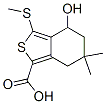 6,6-二甲基-3-(甲基硫代)-4-氧代-4,5,6,7-四氫苯并[c]噻吩-1-羧酸結構式_172516-41-5結構式