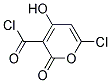 (8ci,9ci)-6-氯-4-羥基-2-氧代-2H-吡喃-3-羰酰氯結(jié)構(gòu)式_17274-75-8結(jié)構(gòu)式