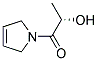 (s)-(9ci)-2,5-二氫-1-(2-羥基-1-氧代丙基)-1H-吡咯結構式_173549-48-9結構式
