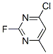 Pyrimidine, 4-chloro-2-fluoro-6-methyl- (9ci)Structure,173918-34-8Structure Pyrimidine, 4-chloro-2-fluoro-6-methyl- (9ci) Structure,173918-34-8Structure