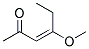 3-Hexen-2-one, 4-methoxy-, (e)-(9ci)Structure,174007-53-5Structure 3-Hexen-2-one, 4-methoxy-, (e)-(9ci) Structure,174007-53-5Structure