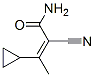 2-Butenamide, 2-cyano-3-cyclopropyl-Structure,17407-32-8Structure 2-Butenamide, 2-cyano-3-cyclopropyl- Structure,17407-32-8Structure
