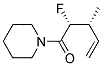 Piperidine, 1-(2-fluoro-3-methyl-1-oxo-4-pentenyl)-, (r*,r*)-(9ci)Structure,174649-72-0Structure Piperidine, 1-(2-fluoro-3-methyl-1-oxo-4-pentenyl)-, (r*,r*)-(9ci) Structure,174649-72-0Structure