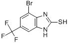 4-Bromo-6-(trifluoromethyl)benzimidazole-2-thiolStructure,175135-17-8Structure 4-Bromo-6-(trifluoromethyl)benzimidazole-2-thiol Structure,175135-17-8Structure
