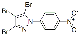 3,4,5-Tribromo-1-(4-nitrophenyl)-1H-pyrazoleStructure,175135-29-2Structure 3,4,5-Tribromo-1-(4-nitrophenyl)-1H-pyrazole Structure,175135-29-2Structure