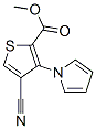 Methyl 4-cyano-3-(1H-pyrrol-1-yl)thiophene-2-carboxylateStructure,175201-81-7Structure Methyl 4-cyano-3-(1H-pyrrol-1-yl)thiophene-2-carboxylate Structure,175201-81-7Structure