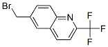 6-(Bromomethyl)-2-(trifluoromethyl)quinolineStructure,175203-72-2Structure 6-(Bromomethyl)-2-(trifluoromethyl)quinoline Structure,175203-72-2Structure