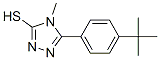 5-(4-Tert-butylphenyl)-4-methyl-1,2,4-triazole-3-thiolStructure,175276-75-2Structure 5-(4-Tert-butylphenyl)-4-methyl-1,2,4-triazole-3-thiol Structure,175276-75-2Structure