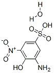 3-Amino-4-hydroxy-5-nitrobenzene-1-sulfonic acid hydrate Structure,175278-60-1Structure