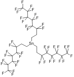 Tris(3,3,4,4,5,5,6,6,7,7,8,8,8-tridecafluorooctyl)tin hydrideStructure,175354-32-2Structure Tris(3,3,4,4,5,5,6,6,7,7,8,8,8-tridecafluorooctyl)tin hydride Structure,175354-32-2Structure