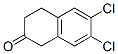 6,7-Dichloro-2-tetraloneStructure,17556-22-8Structure 6,7-Dichloro-2-tetralone Structure,17556-22-8Structure