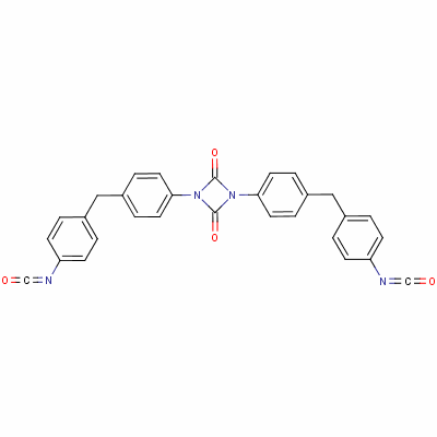 1,3-雙[4-[(4-異氰?；交?甲基]苯基]-1,3-二氮雜丁烷-2,4-二酮結(jié)構(gòu)式_17589-24-1結(jié)構(gòu)式