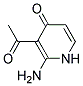4(1H)-pyridinone, 3-acetyl-2-amino-(9ci)Structure,176238-50-9Structure 4(1H)-pyridinone, 3-acetyl-2-amino-(9ci) Structure,176238-50-9Structure