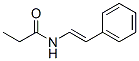 Propanamide, n-(2-phenylethenyl)-, (e)-(9ci)Structure,176242-70-9Structure Propanamide, n-(2-phenylethenyl)-, (e)-(9ci) Structure,176242-70-9Structure