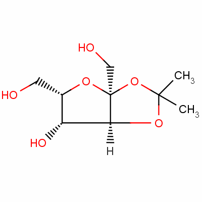 2,3-O-(1-甲基乙亞基)-alpha-L-呋喃山梨糖結構式_17682-71-2結構式