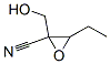 Oxiranecarbonitrile, 3-ethyl-2-(hydroxymethyl)-(9ci)Structure,176956-53-9Structure Oxiranecarbonitrile, 3-ethyl-2-(hydroxymethyl)-(9ci) Structure,176956-53-9Structure