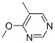 Pyrimidine, 4-methoxy-5-methyl- (8ci,9ci)Structure,17758-12-2Structure Pyrimidine, 4-methoxy-5-methyl- (8ci,9ci) Structure,17758-12-2Structure