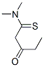 Pentanethioamide, n,n-dimethyl-3-oxo-Structure,178218-29-6Structure Pentanethioamide, n,n-dimethyl-3-oxo- Structure,178218-29-6Structure