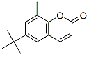 2H-1-benzopyran-2-one,6-(1,1-dimethylethyl)-4,8-dimethyl-Structure,17874-33-8Structure 2H-1-benzopyran-2-one,6-(1,1-dimethylethyl)-4,8-dimethyl- Structure,17874-33-8Structure
