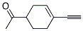 1-(4-乙炔-3-環(huán)己烯-1-基)-乙酮結(jié)構(gòu)式_178742-84-2結(jié)構(gòu)式