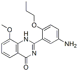 4(1H)-quinazolinone, 2-(5-amino-2-propoxyphenyl)-8-methoxy-(9ci)Structure,178937-98-9Structure 4(1H)-quinazolinone, 2-(5-amino-2-propoxyphenyl)-8-methoxy-(9ci) Structure,178937-98-9Structure