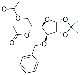 1,2-O-(1-甲基乙亞基)-3-O-(苯基甲基)-alpha-D-谷氨酰呋喃糖二乙酸酯結(jié)構(gòu)式_18006-25-2結(jié)構(gòu)式