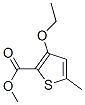 2-Thiophenecarboxylicacid,3-ethoxy-5-methyl-,methylester(9ci)Structure,181063-62-7Structure 2-Thiophenecarboxylicacid,3-ethoxy-5-methyl-,methylester(9ci) Structure,181063-62-7Structure
