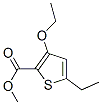 2-Thiophenecarboxylicacid,3-ethoxy-5-ethyl-,methylester(9ci)Structure,181063-74-1Structure 2-Thiophenecarboxylicacid,3-ethoxy-5-ethyl-,methylester(9ci) Structure,181063-74-1Structure