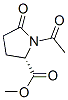 Proline, 1-acetyl-5-oxo-, methyl esterStructure,181312-04-9Structure Proline, 1-acetyl-5-oxo-, methyl ester Structure,181312-04-9Structure