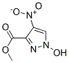 (9ci)-1-羥基-4-硝基-1H-吡唑-3-羧酸甲酯結構式_181585-85-3結構式