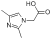 1H-imidazole-1-aceticacid,2,4-dimethyl-(9ci) Structure,182143-31-3Structure