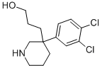 3-(3-(3,4-Dichlorophenyl)piperidin-3-yl)propan-1-olStructure,182621-51-8Structure 3-(3-(3,4-Dichlorophenyl)piperidin-3-yl)propan-1-ol Structure,182621-51-8Structure