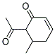 2-Cyclohexen-1-one, 6-acetyl-5-methyl-(9ci)Structure,182866-43-9Structure 2-Cyclohexen-1-one, 6-acetyl-5-methyl-(9ci) Structure,182866-43-9Structure