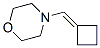 Morpholine, 4-(cyclobutylidenemethyl)-Structure,183137-36-2Structure Morpholine, 4-(cyclobutylidenemethyl)- Structure,183137-36-2Structure