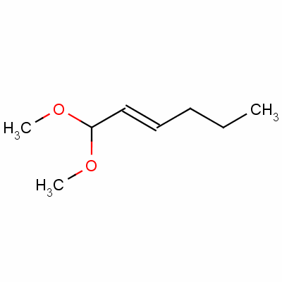 2-Hexene, 1,1-dimethoxy-, (e)-Structure,18318-83-7Structure 2-Hexene, 1,1-dimethoxy-, (e)- Structure,18318-83-7Structure