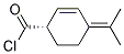 2-Cyclohexene-1-carbonyl chloride, 4-(1-methylethylidene)-, (s)-(9ci)Structure,183252-91-7Structure 2-Cyclohexene-1-carbonyl chloride, 4-(1-methylethylidene)-, (s)-(9ci) Structure,183252-91-7Structure