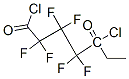 六氟戊二酰基氯乙酯結構式_18381-53-8結構式