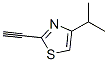 Thiazole, 2-ethynyl-4-(1-methylethyl)- (9ci)Structure,184154-45-8Structure Thiazole, 2-ethynyl-4-(1-methylethyl)- (9ci) Structure,184154-45-8Structure