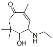 2-Cyclohepten-1-one, 4-(ethylamino)-5-hydroxy-2,6,6-trimethyl-(9ci)Structure,184432-62-0Structure 2-Cyclohepten-1-one, 4-(ethylamino)-5-hydroxy-2,6,6-trimethyl-(9ci) Structure,184432-62-0Structure