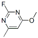 Pyrimidine, 2-fluoro-4-methoxy-6-methyl- (9ci)Structure,184590-44-1Structure Pyrimidine, 2-fluoro-4-methoxy-6-methyl- (9ci) Structure,184590-44-1Structure