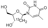 Thymidine-2’-13cStructure,185553-96-2Structure Thymidine-2’-13c Structure,185553-96-2Structure