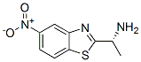 2-Benzothiazolemethanamine,alpha-methyl-5-nitro-,(r)-(9ci)Structure,185949-63-7Structure 2-Benzothiazolemethanamine,alpha-methyl-5-nitro-,(r)-(9ci) Structure,185949-63-7Structure