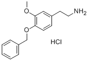 2-(3-Methoxy-4-phenylmethoxyphenyl)ethanaminehydrochlorideStructure,1860-57-7Structure 2-(3-Methoxy-4-phenylmethoxyphenyl)ethanaminehydrochloride Structure,1860-57-7Structure