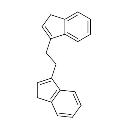 1,2-Bis(3-indenyl)ethaneStructure,18657-57-3Structure 1,2-Bis(3-indenyl)ethane Structure,18657-57-3Structure