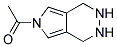 (9ci)-6-乙?；?2,3,4,6-四氫-1H-吡咯并[3,4-d]吡嗪結(jié)構(gòu)式_186746-91-8結(jié)構(gòu)式