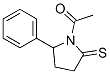 (9ci)-1-乙?；?5-苯基-2-吡咯烷硫酮結(jié)構(gòu)式_187276-87-5結(jié)構(gòu)式